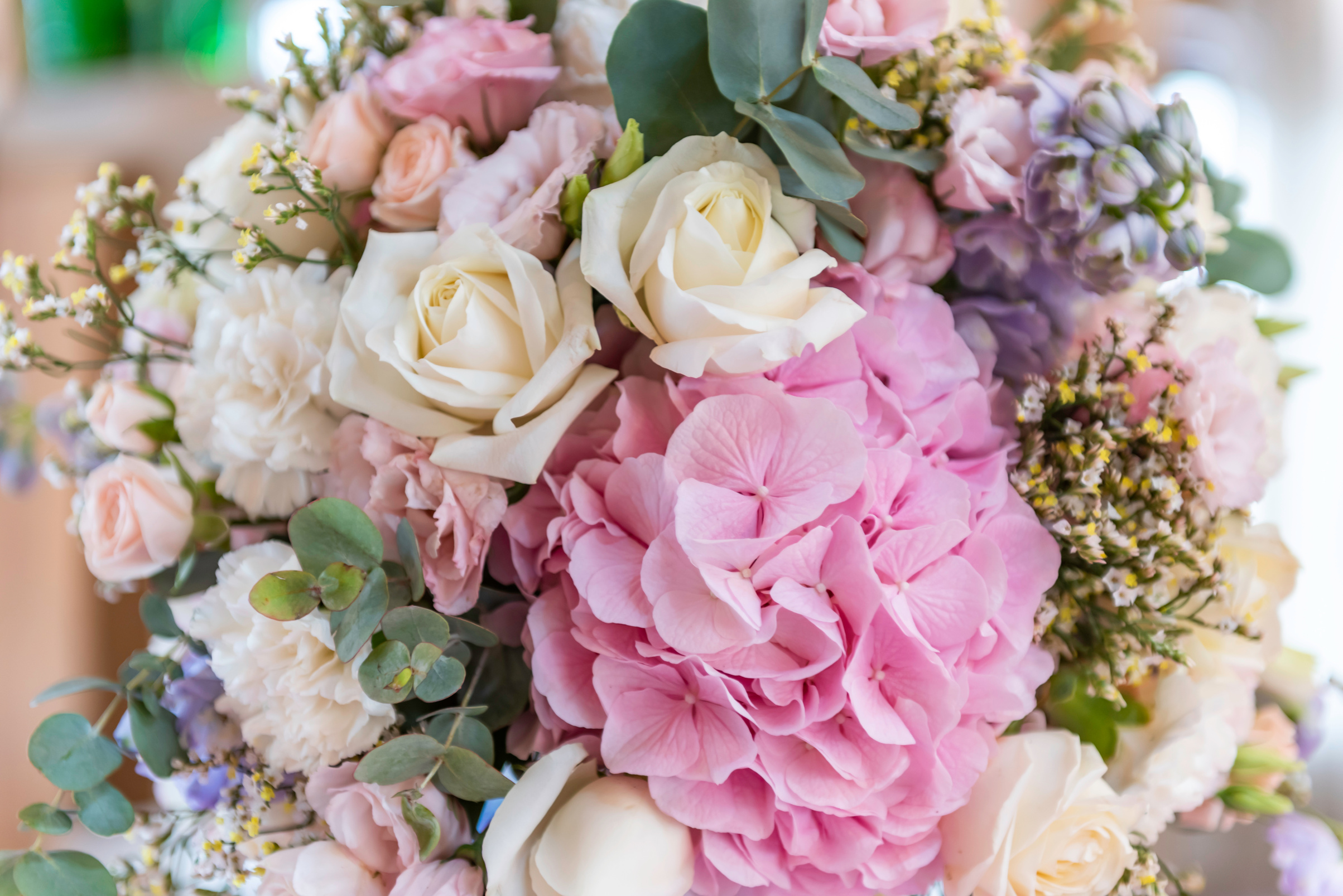 Wedding bouquet. Bride's wedding bouquet.